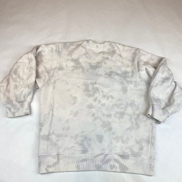 Agolde Sweatshirt Women's Small Thora 3/4 Balloon Sleeve Crewneck - Picture 4 of 13